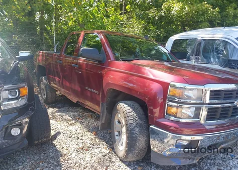2014 Chevrolet Silverado 1500 2Lt z USA, uszkodzony, nr VIN 1GCVKREC2EZ219715